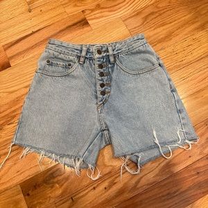 Vintage Pepe Button up Shorts